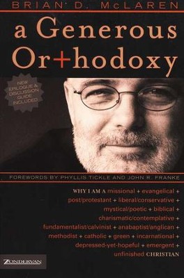 Cover of A Generous Orthodoxy
